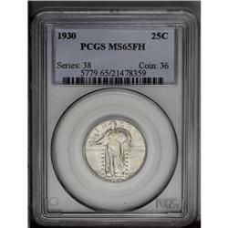 1930 25C MS65 Full Head PCGS. Lustrous surfaces displa 1930[25C] MS65 Full Head PCGS.