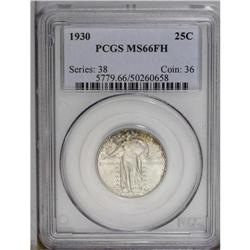1930 25C MS66 Full Head PCGS. Excellent head detail is 1930[25C] MS66 Full Head PCGS.