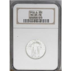 1930-S 25C MS65 Full Head NGC. Dazzling luster exudes 1930-S[25C] MS65 Full Head NGC.