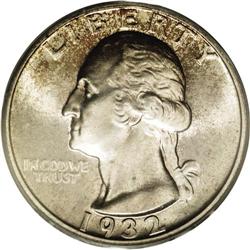 1932-D 25C MS64 PCGS. Long considered the key to the s 1932-D[25C] MS64 PCGS.