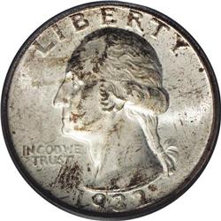 1932-D 25C MS65 PCGS. Original silver-gray surfaces ar 1932-D[25C] MS65 PCGS.