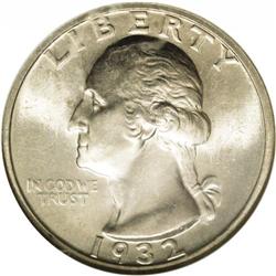 1932-S 25C MS65 NGC. The lowest mintage business strik 1932-S[25C] MS65 NGC.