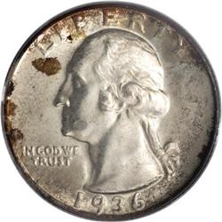 1936-D 25C MS67 PCGS. The 1936-D Washington quarter is 1936-D[25C] MS67 PCGS.