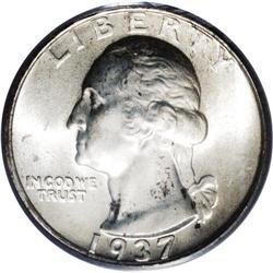 1937-S 25C MS67 PCGS. A creamy, virtually mark-free Mi 1937-S[25C] MS67 PCGS.