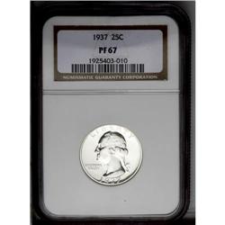 1937 25C PR67 NGC. Like the other high grade 1937 proo 1937[25C] PR67 NGC.