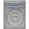 Image 1 : 1961 25C PR69 Deep Cameo PCGS. Immensely eye appealing 1961[25C] PR69 Deep Cameo PCGS.