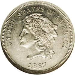 1867 5C Five Cents, Judd-562, Pollock-623, Low R.7, PR