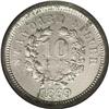 Image 2 : 1869 10C Standard Silver Ten Cents, Judd-712, Pollock-