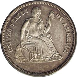 1869 10C Ten Cents, Judd-716A, Pollock-796, High R.7,