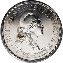 1869 50C Standard Silver Half Dollar, Judd-742, Polloc