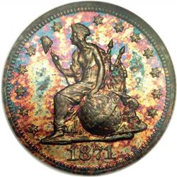 1871 10C Ten Cents, Judd-1084, Pollock-1220, Low R.7,