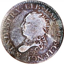 1792 H10C J-7 VG8 NGC.From The Steve Glenn Collection