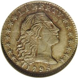 1795 H10C AU58 NGC. V-5, LM-8, R.4. This is a remarkab