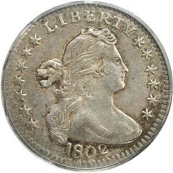 1802 H10C XF45 PCGS.From The Steve Glenn Collection.