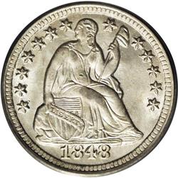 1848-O H10C MS66 PCGS. Bright and lustrous in the fiel