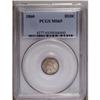 Image 1 : 1860 H10C MS65 PCGS. Glowing luster emanates from tan-