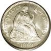 Image 1 : 1869 H10C MS67 PCGS. Of the 170 or so 1869 half dimes