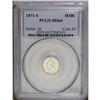 Image 1 : 1871-S H10C MS64 PCGS. A pale gold near-Gem with an ex
