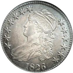 1826 50C MS64 NGC. O-116a, R.1. Dusky lavender surface