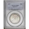 Image 1 : 1827 50C Curl Base 2 AU58 PCGS. O-146, R.2. Incongruou