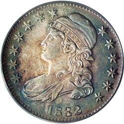 1832 50C Large Letters MS64 PCGS. O-101, R.2. The diag