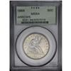 Image 3 : 1855 50C Arrows MS64 PCGS. From 1853 to 1855, silver c