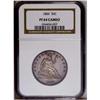 Image 3 : 1884 50C PR64 Cameo NGC. This is an impressive near-Ge