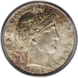 1894-O 50C MS64 PCGS. Ex: Queller Collection. Beautifu