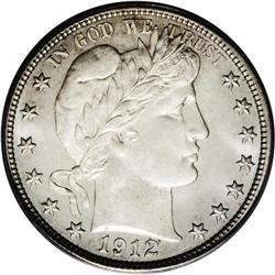 1912-S 50C MS66 PCGS. An impeccably smooth representat
