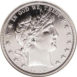 1903 50C PR66 NGC. Both sides are brilliant to the bon