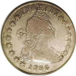1796 S$1 Small Date, Small Letters VF25 PCGS. B-2, BB-