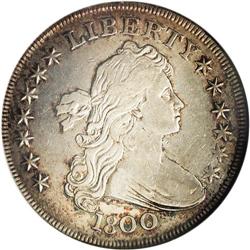 1800 S$1 XF45 NGC. B-16, BB-187, R.2. Most readily att