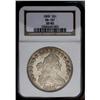 Image 3 : 1800 S$1 XF45 NGC. B-16, BB-187, R.2. Most readily att