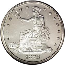 1878-S T$1 MS64 NGC. Fully struck and highly lustrous