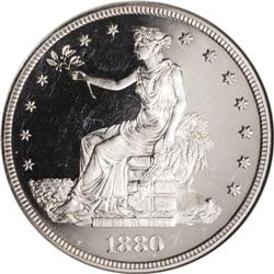 1880 T$1 PR66 Ultra Cameo NGC. The 1880 Trade dollar i