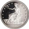 Image 1 : 1880 T$1 PR66 Ultra Cameo NGC. The 1880 Trade dollar i