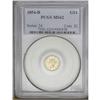 Image 3 : 1854-D G$1 MS62 PCGS. Any above-average strike for thi
