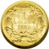 Image 2 : 1889 G$1 MS66 NGC. A popular date in the gold dollar s