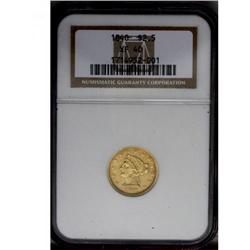 1840 $2 1/2 XF40 NGC.From The Steve Glenn Collection.