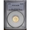 Image 3 : 1870 $2 1/2 AU58 PCGS. This example is typical of the
