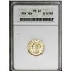 Image 1 : 1904 $2 1/2 MS63 ANACS. The bright apricot-gold surfac