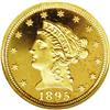 Image 1 : 1895 $2 1/2 PR66 Cameo NGC. A glittering yellow-gold G