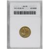 Image 3 : 1911-D $2 1/2 AU55 ANACS. A boldly struck example with