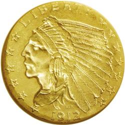 1912 $2 1/2 MS63 NGC. There is an overlay of light yel