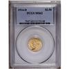 1914-D $2 1/2 MS62 PCGS. Bright, brassy-gold surfaces