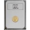 Image 3 : 1926 $2 1/2 MS65 NGC. An instantly appealing yellow-go