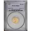 Image 1 : 1927 $2 1/2 MS64 PCGS. Soft golden colored with hints