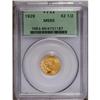 Image 3 : 1929 $2 1/2 MS65 PCGS. Boldly defined with warm reddis