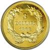 Image 2 : 1868 $3 MS60 PCGS. Another scarce issue even by the sc