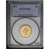 Image 3 : 1871 $3 MS61 PCGS. The mintage suggests that this is a